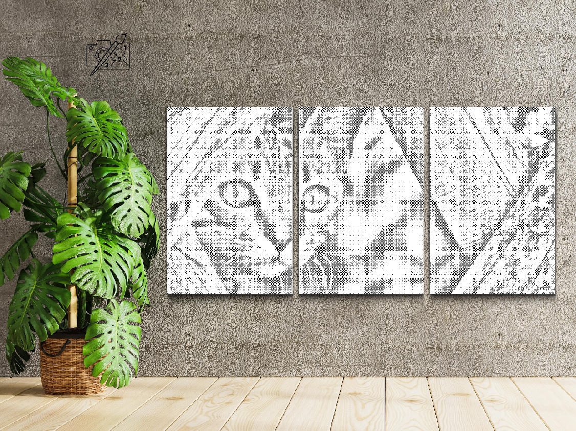 Wachsame Katze (3er-Set) - Dottingo