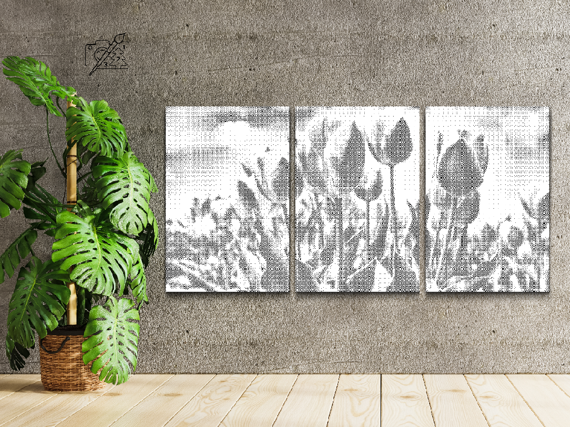 Tulpenfeld (3er Set) - Dottingo