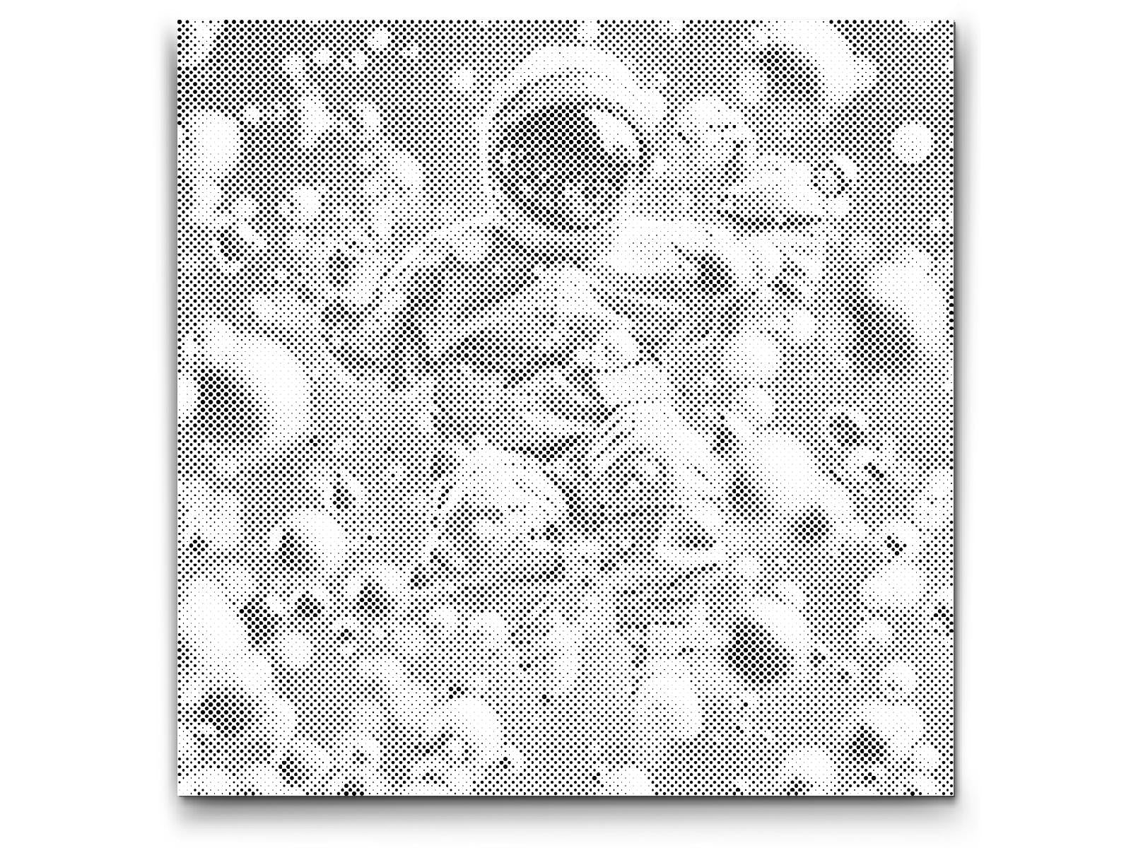 Abstrakter Astronaut - Dottingo