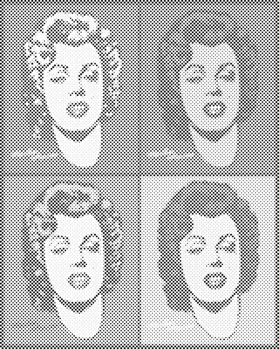 4 Schattierungen von Marilyn - Dottingo