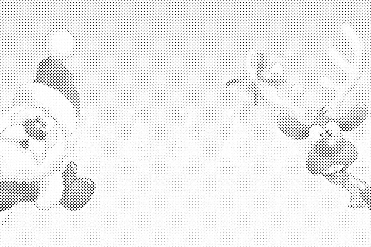 Weihnachtsmann und Rudolph das Rentier - Dottingo