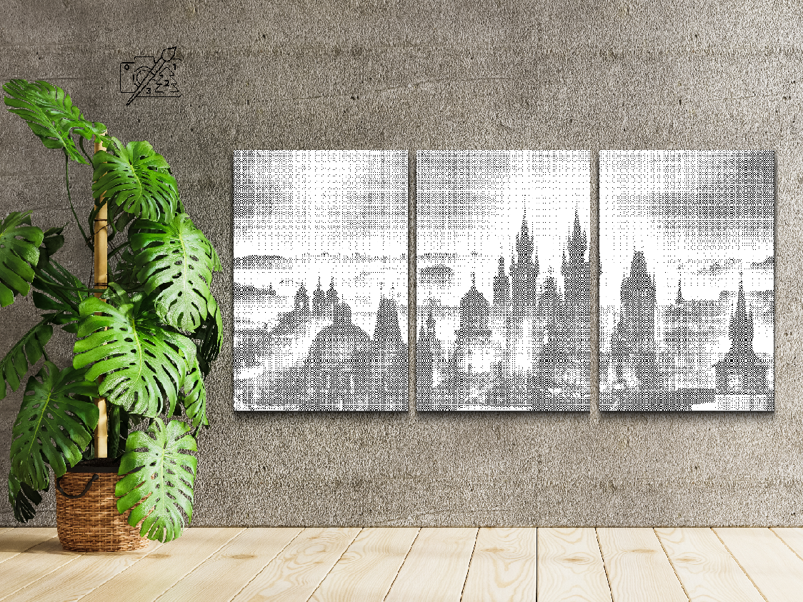 Panorama Prag (3er-Set) - Dottingo