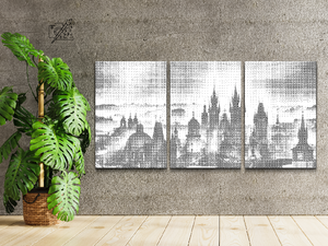Panorama Prag (3er-Set) - Dottingo