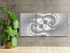Abstraktes Design (3er-Set) - Dottingo
