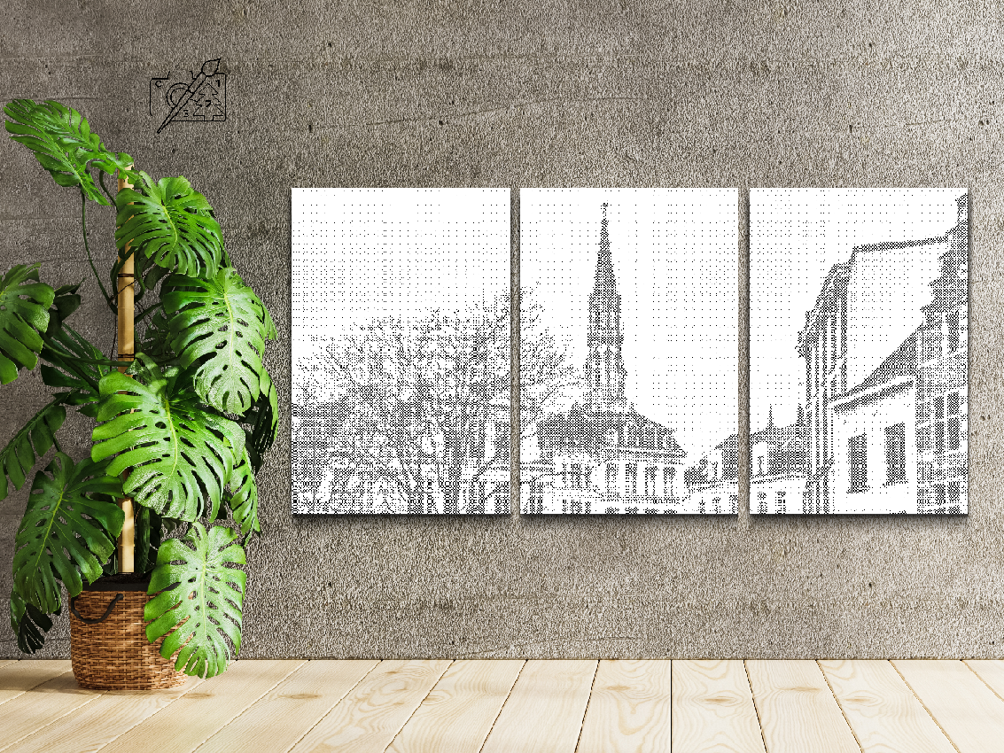 Historisches Rathaus (3er-Set) - Dottingo