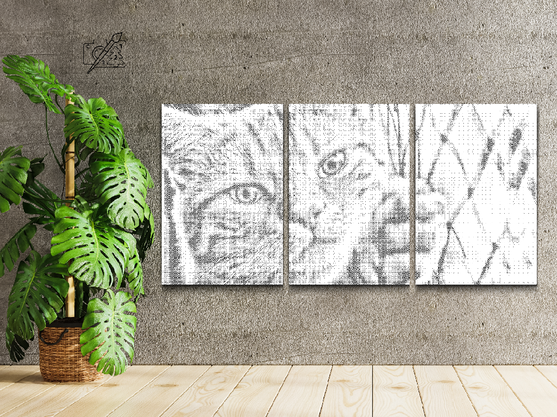 Katze auf dem Zaun (3er-Set) - Dottingo