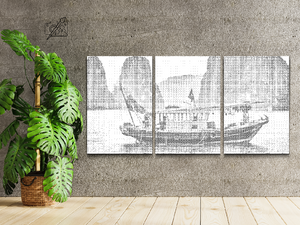 Halong-Bucht (3er-Set) - Dottingo