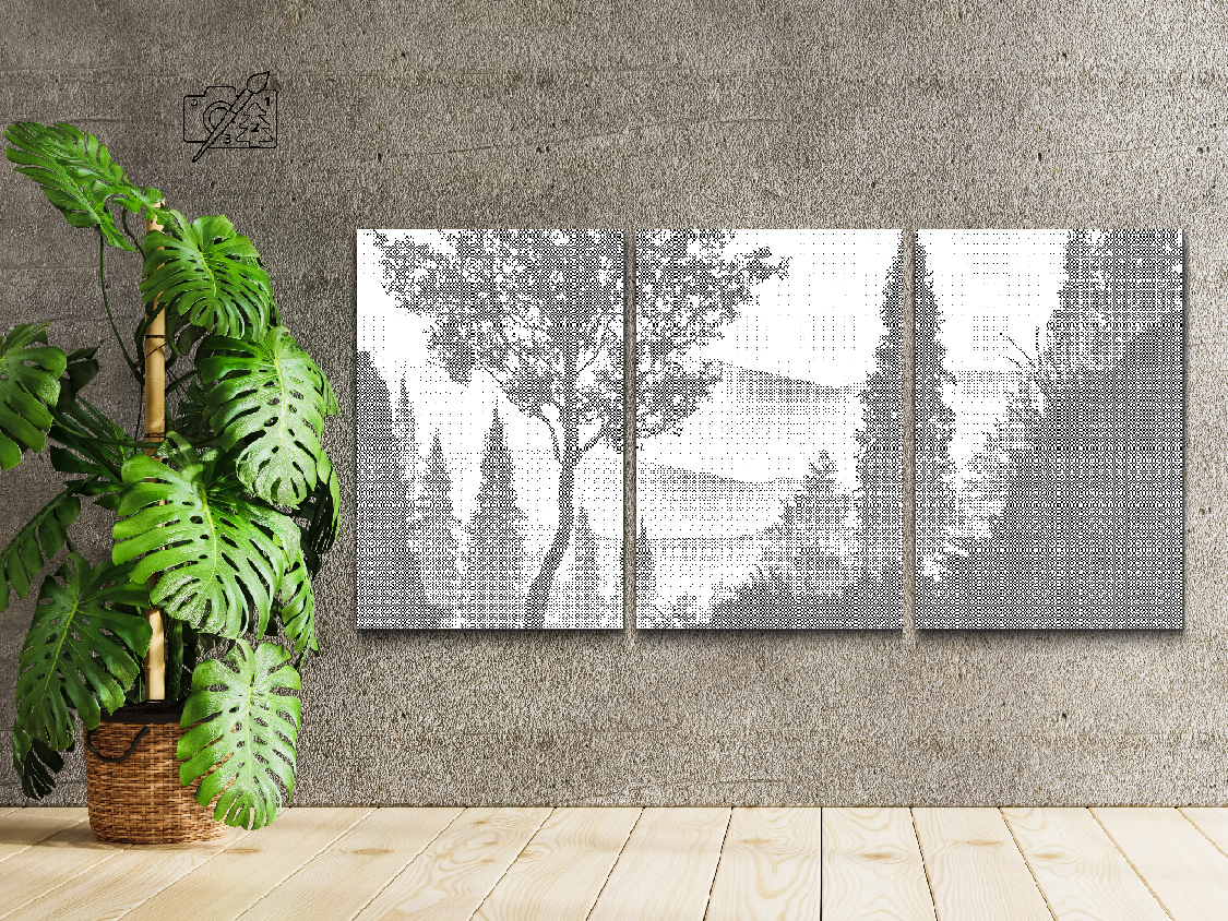 Dunkler Wald (3er-Set) - Dottingo