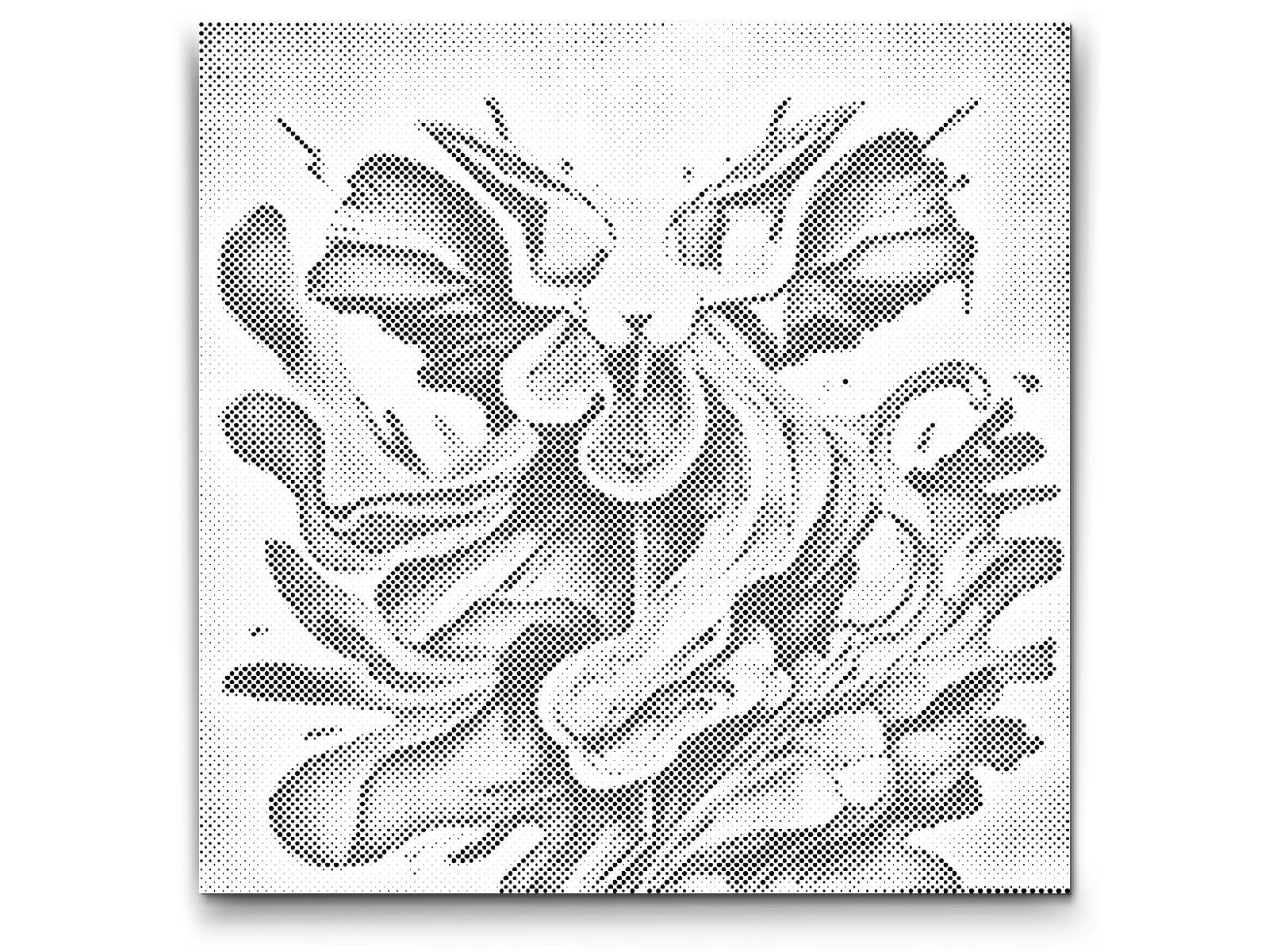 Abstrakter Aquarellfleck - Dottingo