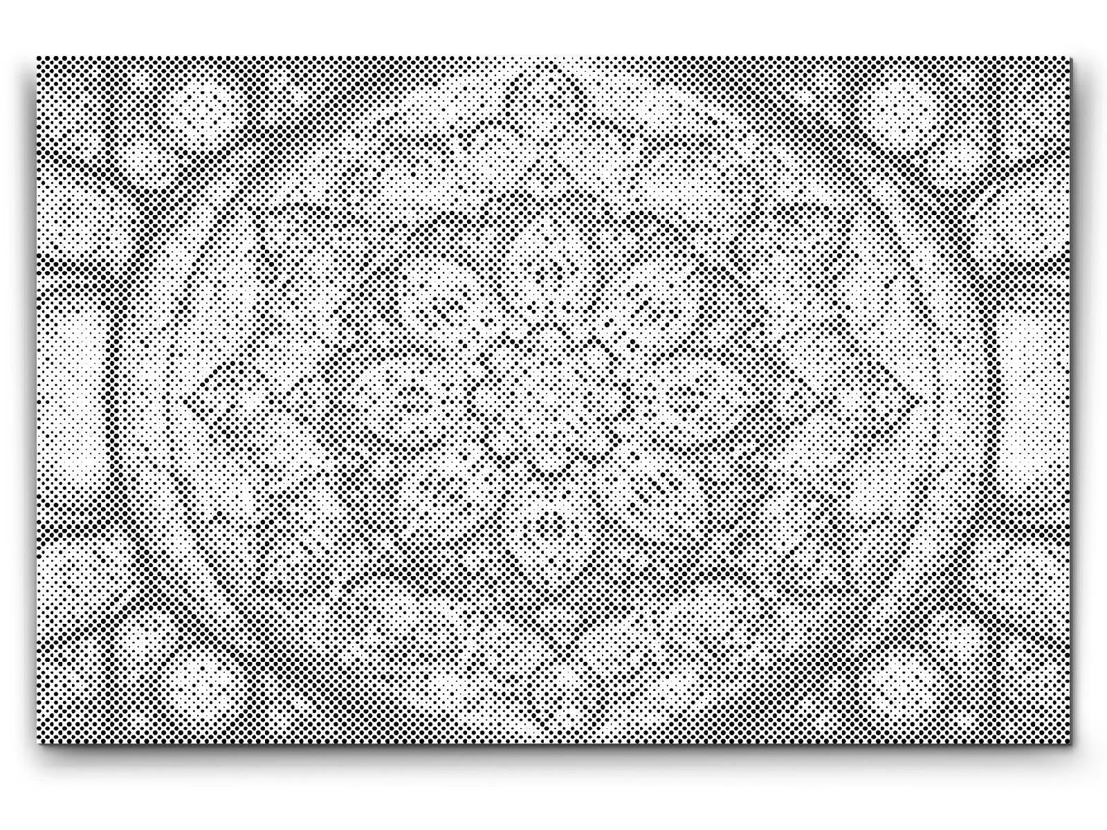 Mandala mit einer Blume in der Mitte - Dottingo