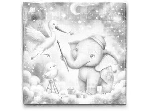 Malen in den Wolken – Elefant - Dottingo