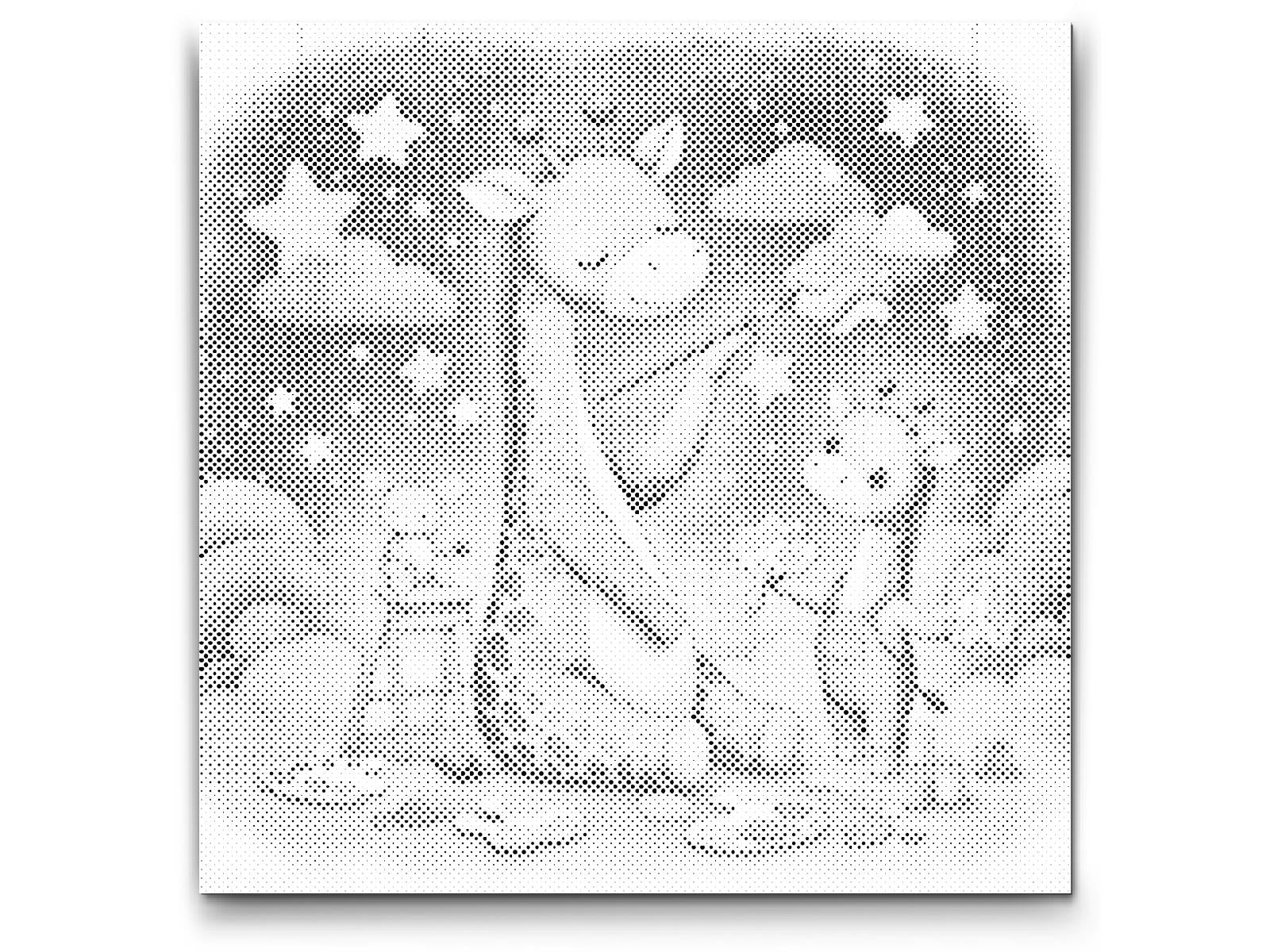 Malen in den Wolken – Giraffen - Dottingo
