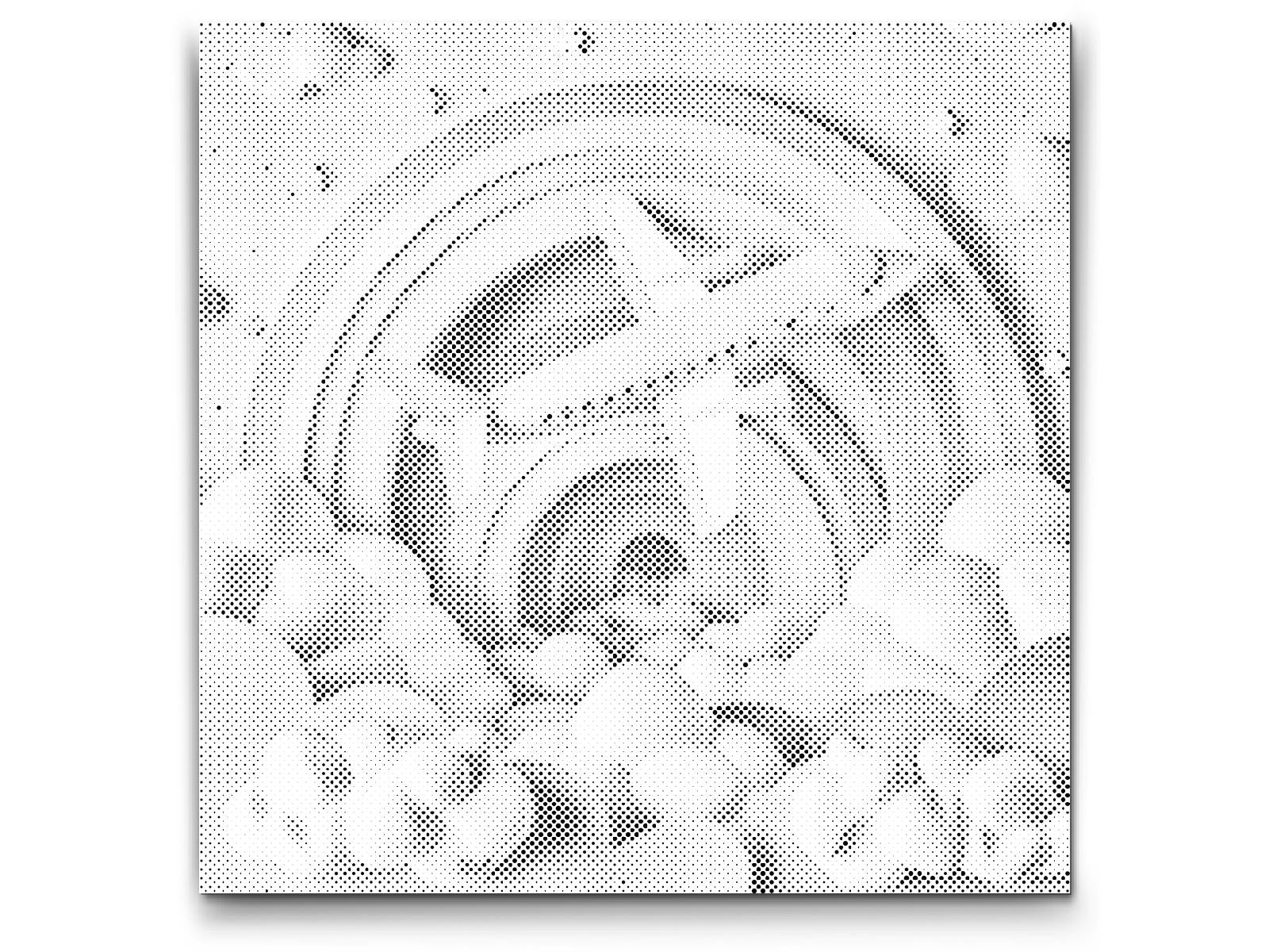 Pastellfarbenes Flugzeug - Dottingo