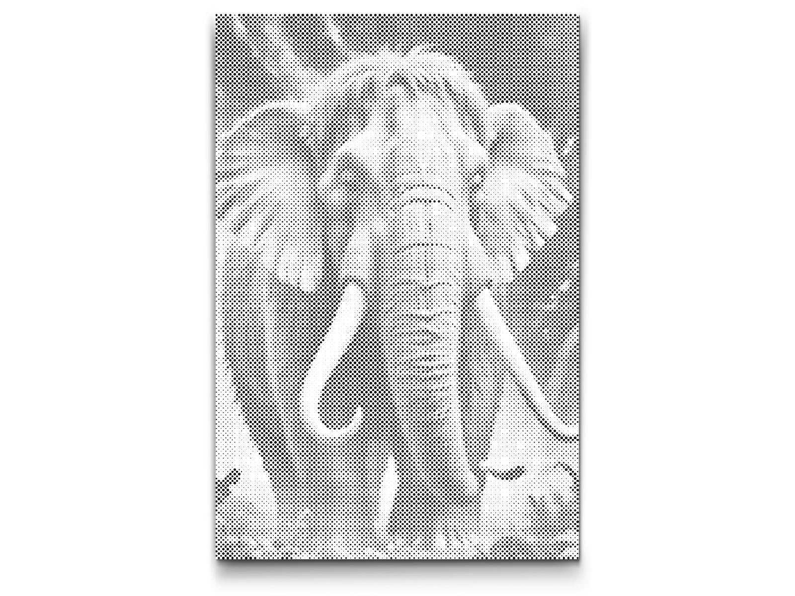 Mammut in dunklen Türkistönen - Dottingo