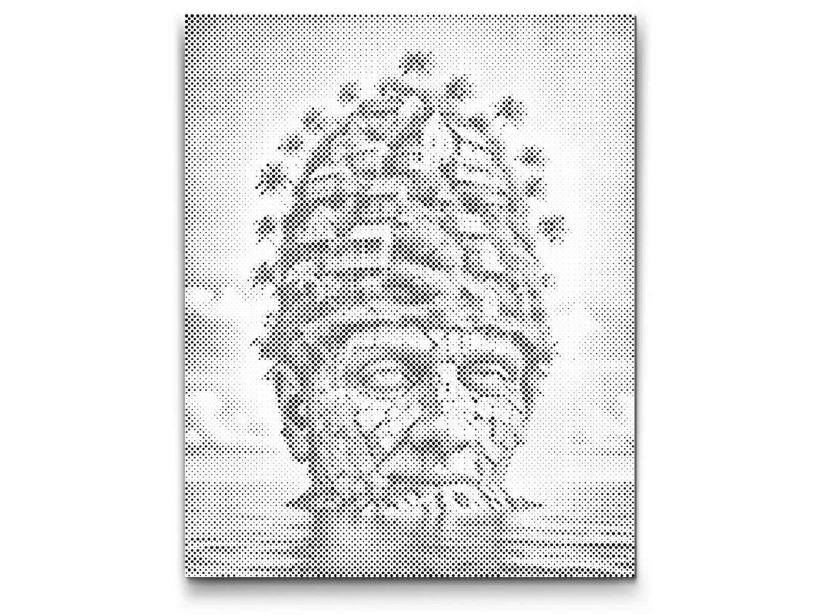 Insel aus Köpfen - Dottingo