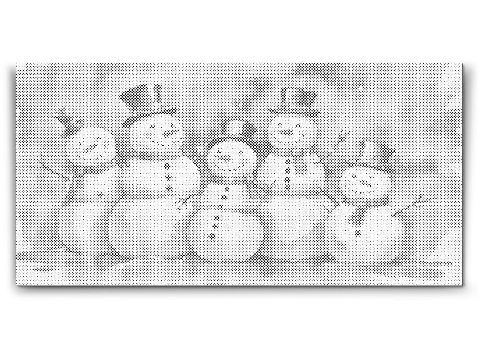 Schneemann-Familie - Dottingo