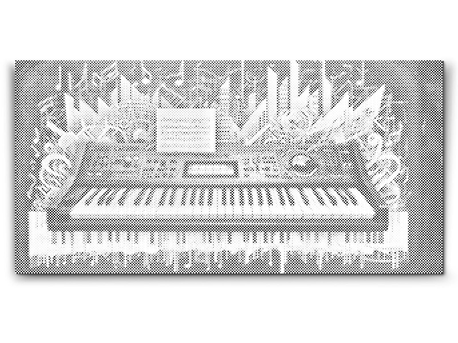 Farbiges Keyboard - Dottingo
