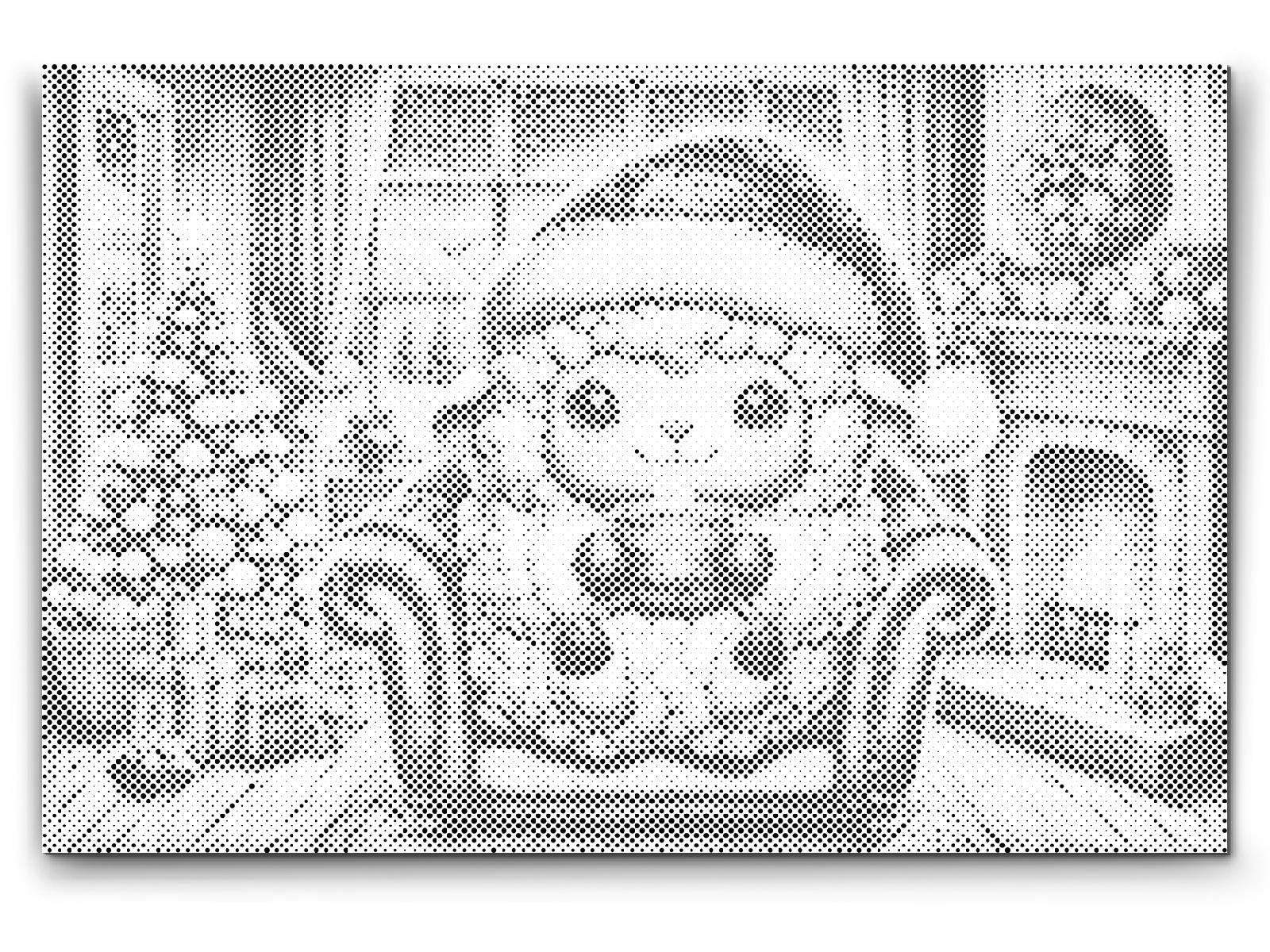 Weihnachtsschäfchen und eine Tasse Kaffee - Dottingo