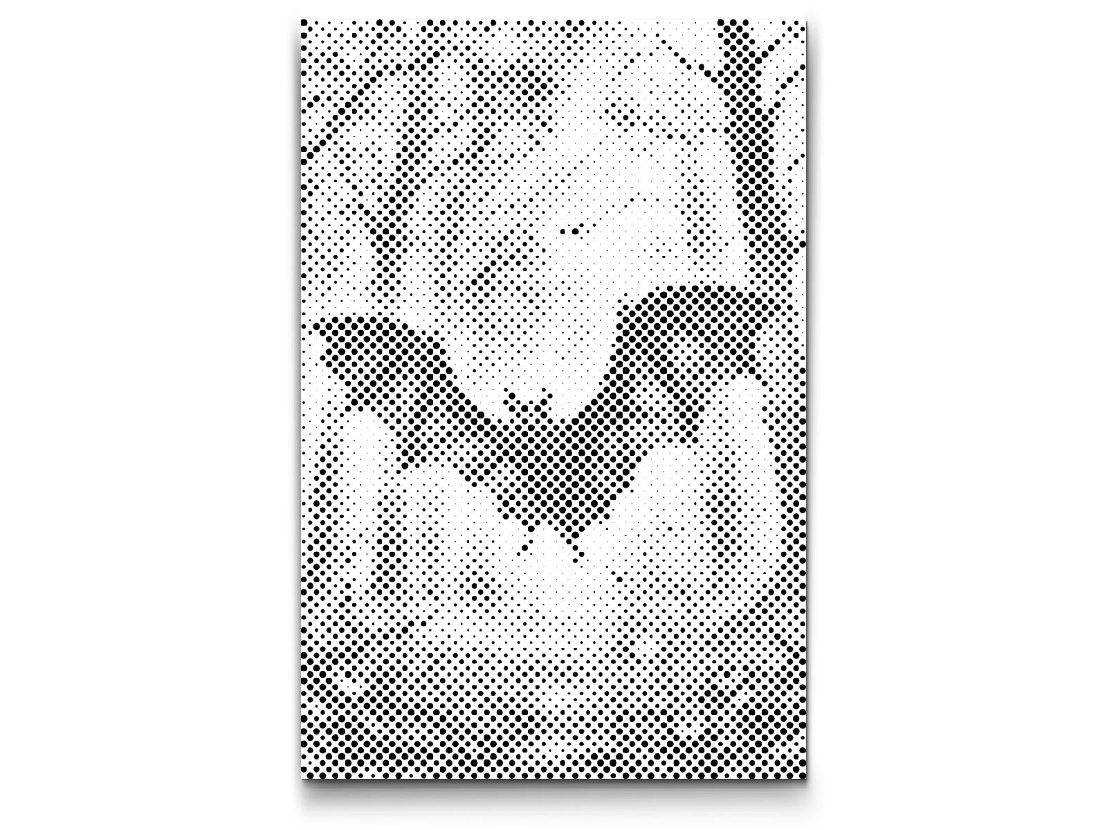Fledermaus im Wald - Dottingo