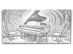 Klavier in Mosaik - Dottingo