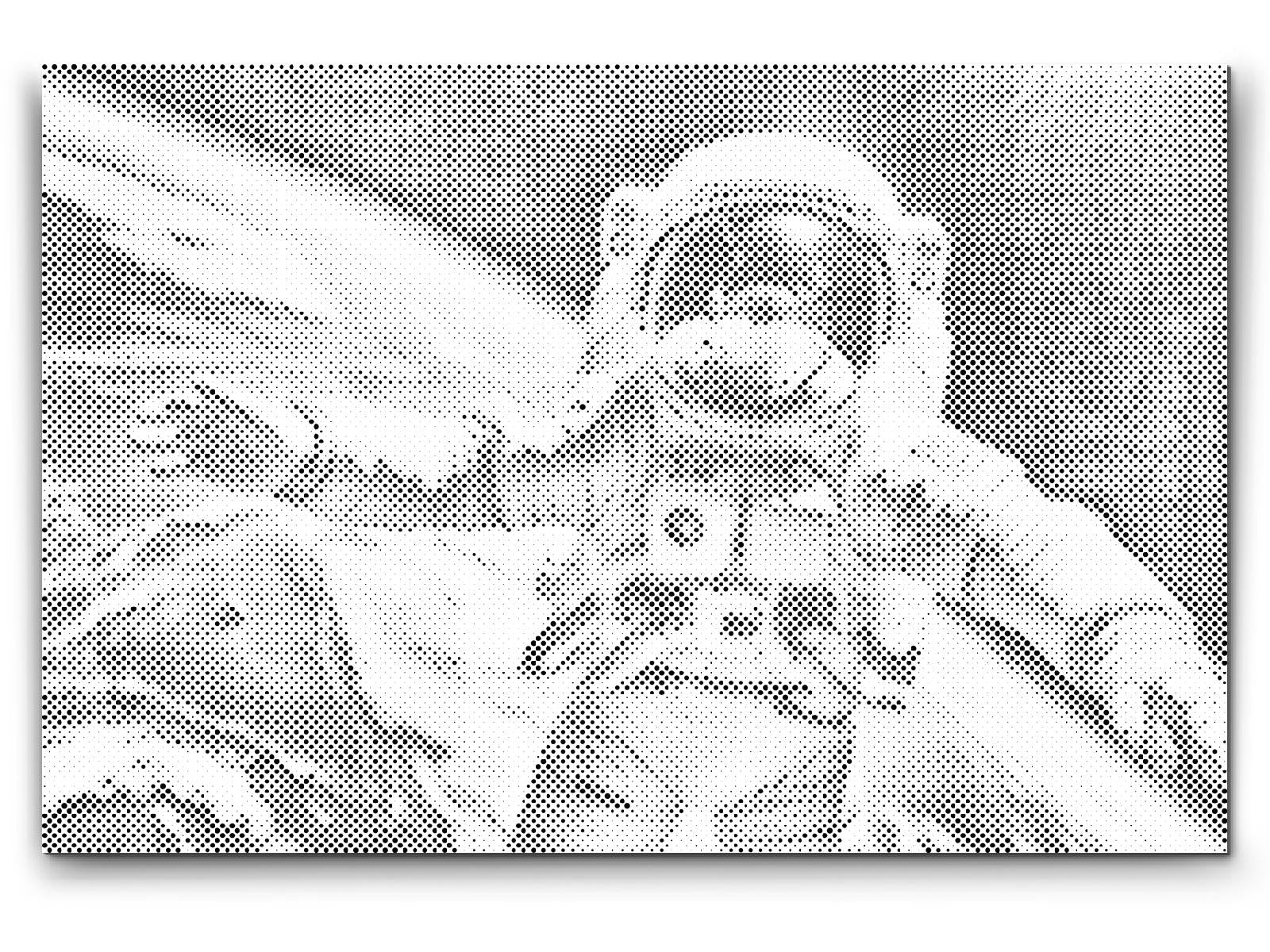 Astronaut mit Planet Erde - Dottingo