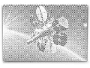 Weltraumsatellit - Dottingo