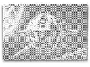 Futuristische Raumstation - Dottingo