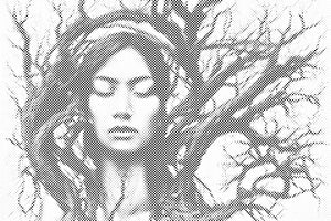 Mystische Frau - Dottingo