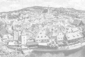 Stadtansicht - Krumau an der Moldau - Dottingo
