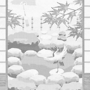 Japanischer Hintergrund - Dottingo