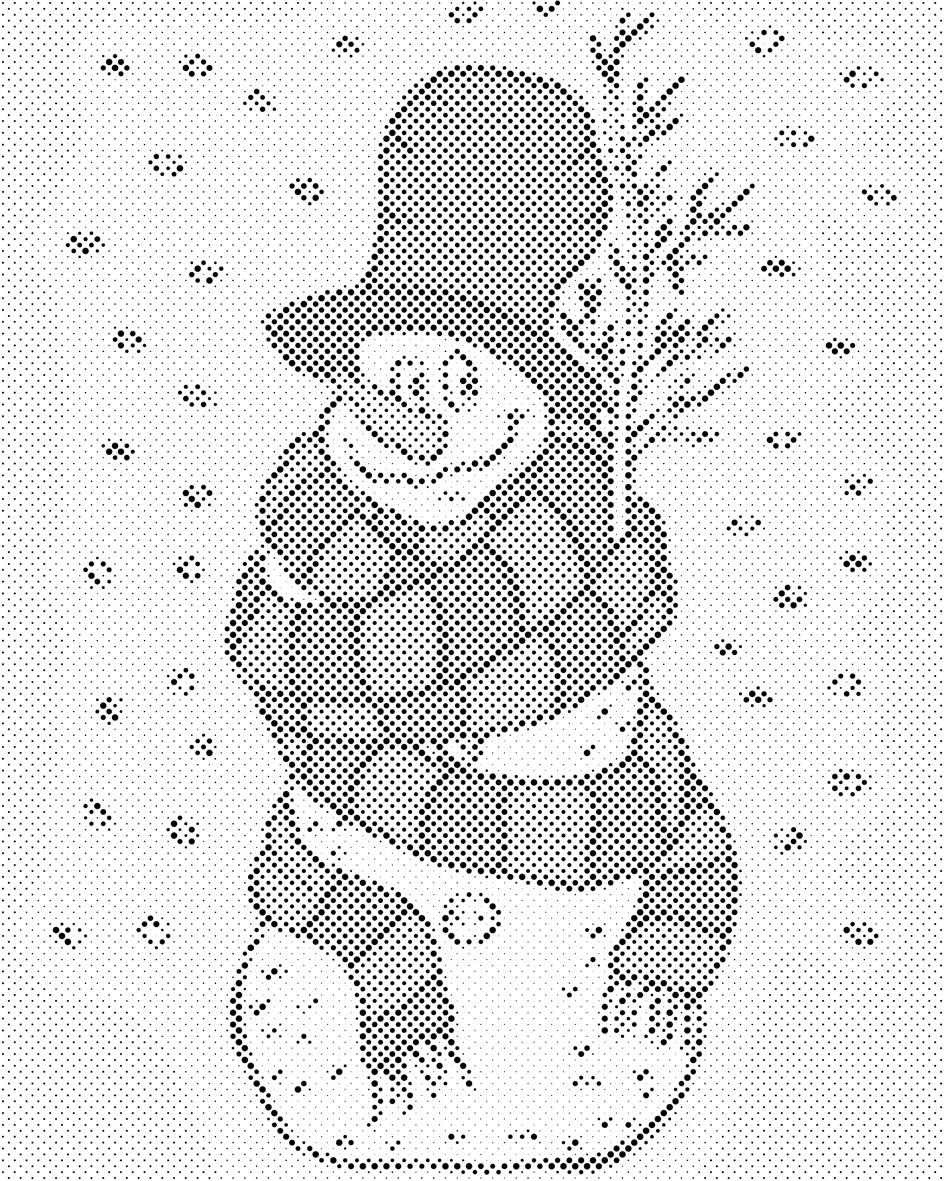 Schneemann - Dottingo