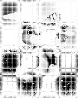 Teddybär mit Maiglöckchen - Dottingo
