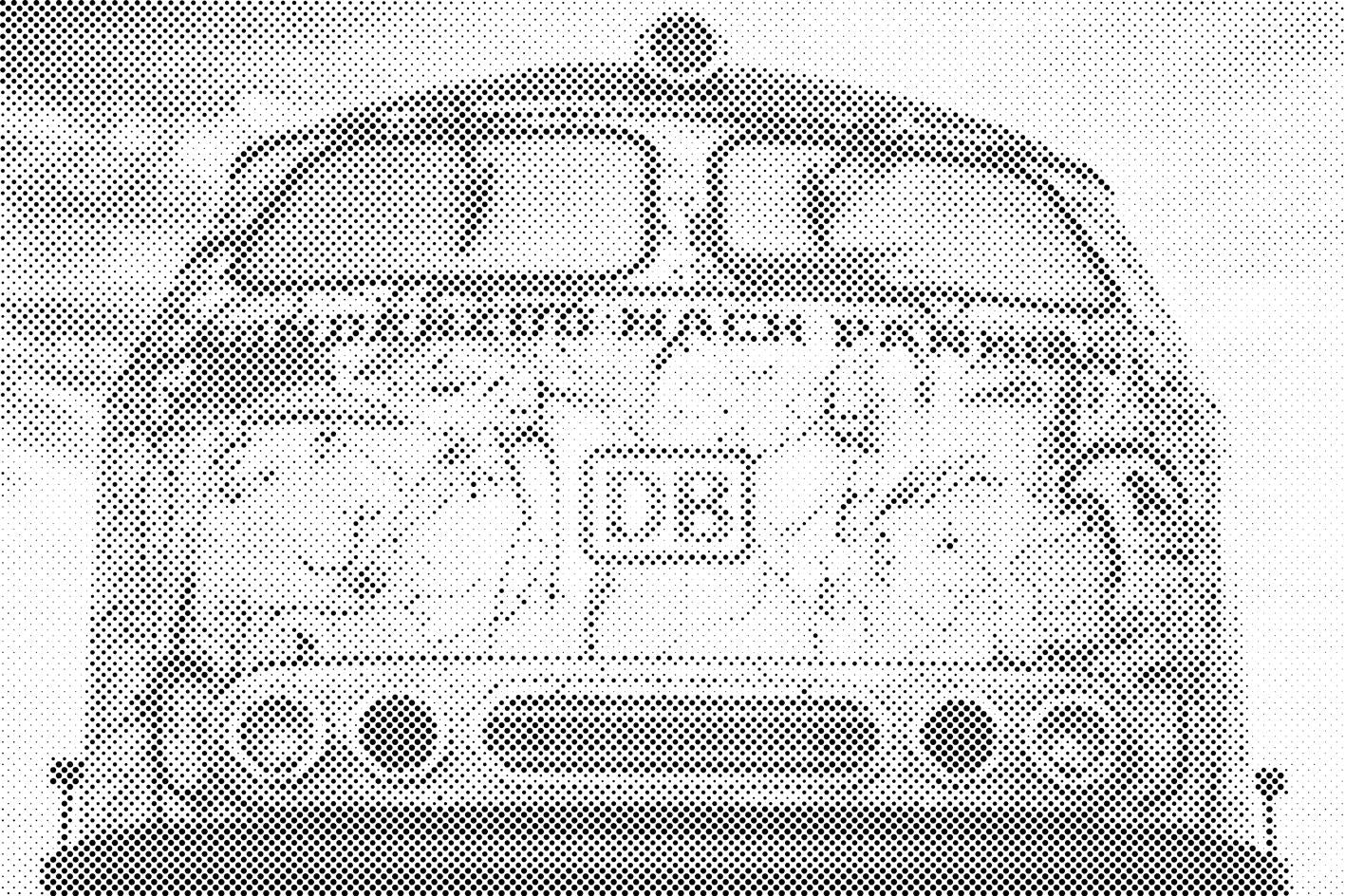 Zug der Deutschen Bahn - Dottingo