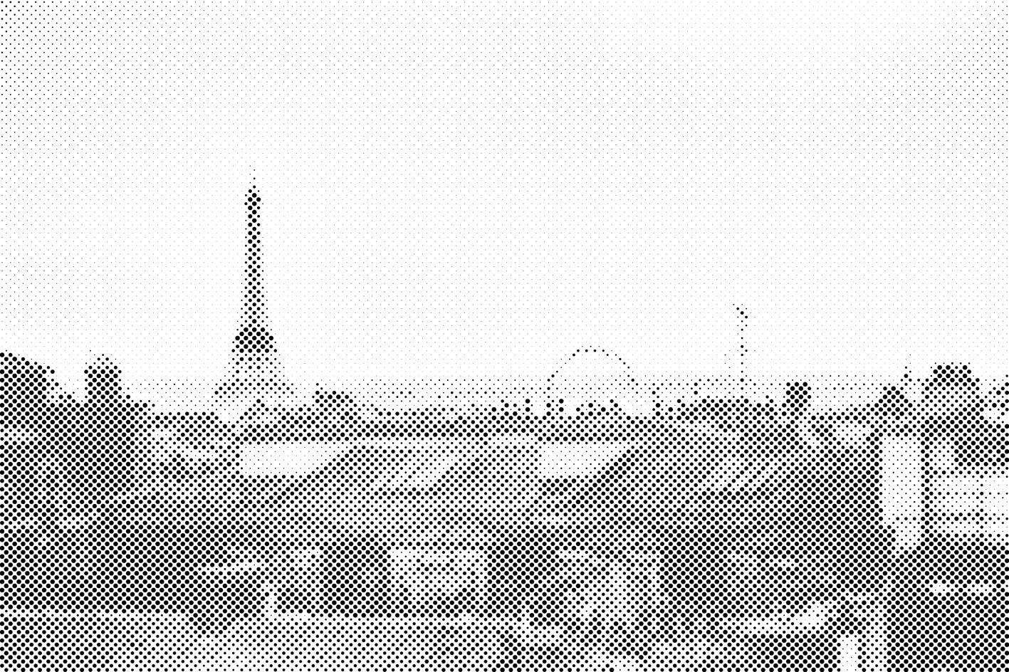 Paris im Morgengrauen - Dottingo