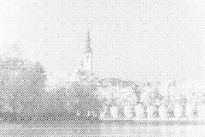 Die verschneite Stadt Tabor - Dottingo