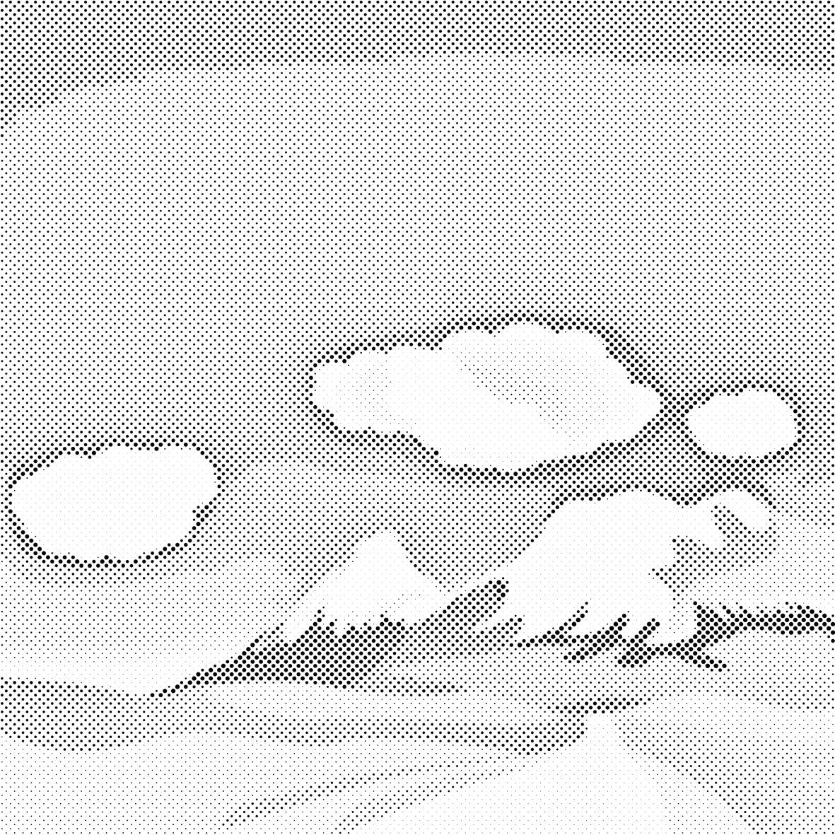 Skizze der Berge - Dottingo