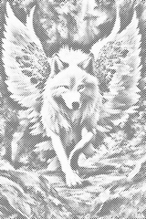 Engelhafter Wolf - Dottingo