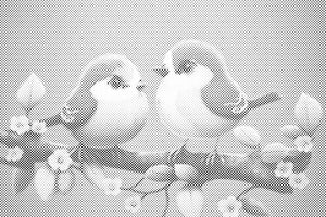 Niedliche Vögel - Dottingo
