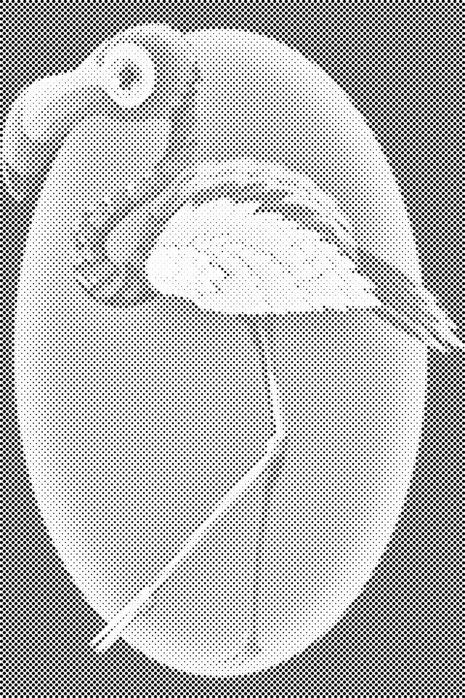 Gehender Flamingo - Dottingo