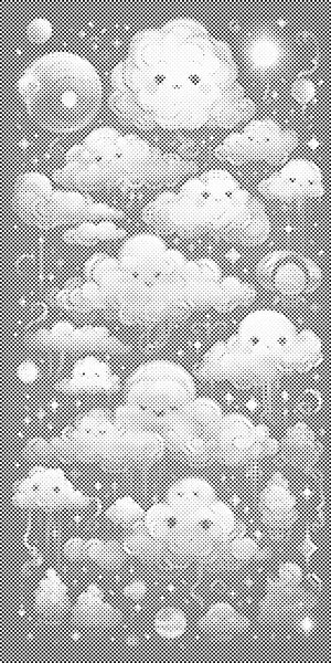 Wolken bei Nacht - Dottingo