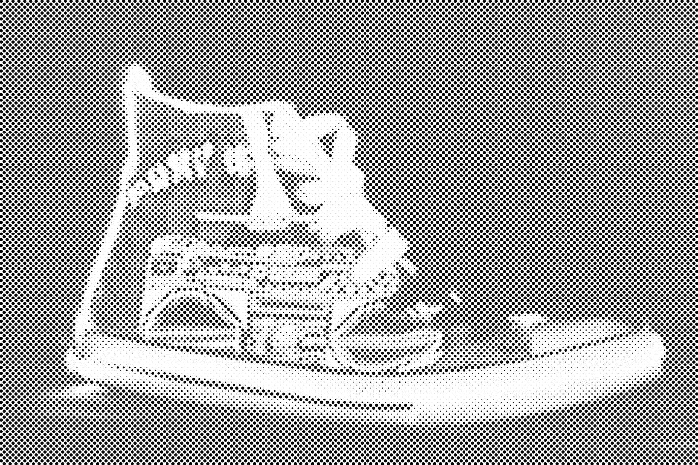 Glühender Sneaker - Dottingo