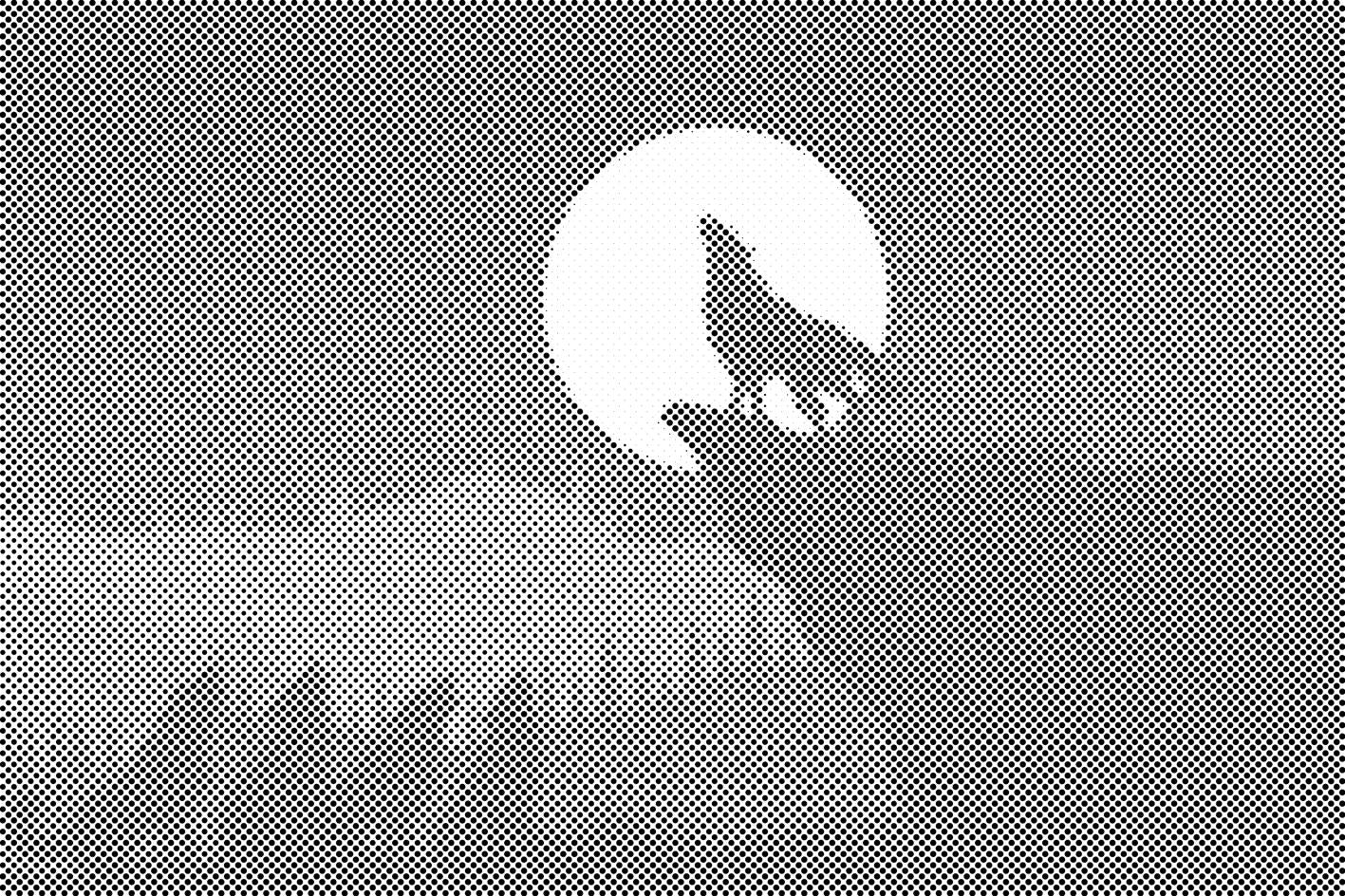 Wolf in der Nacht - Dottingo