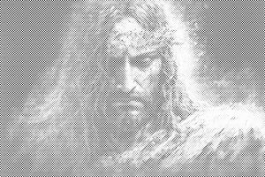 Jesus mit Dornenkrone - Dottingo