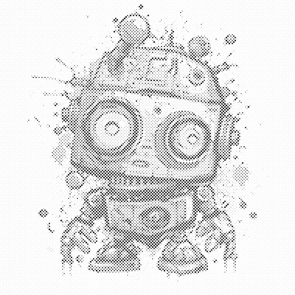 Niedlicher Roboter - Dottingo