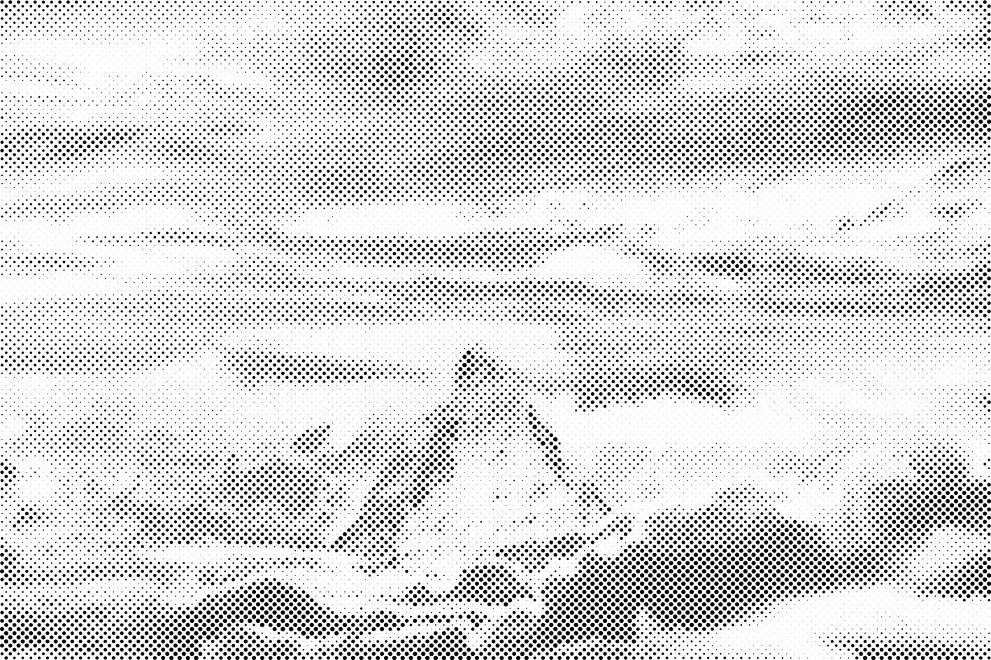 Berg bedeckt mit Wolken - Dottingo