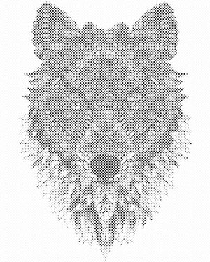 Mandala-Wolf - Dottingo