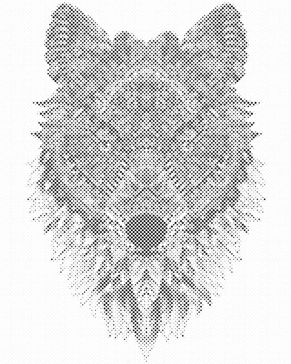 Mandala-Wolf - Dottingo