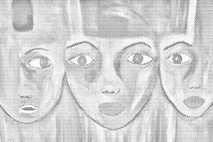 Bemalte Gesichter - Dottingo