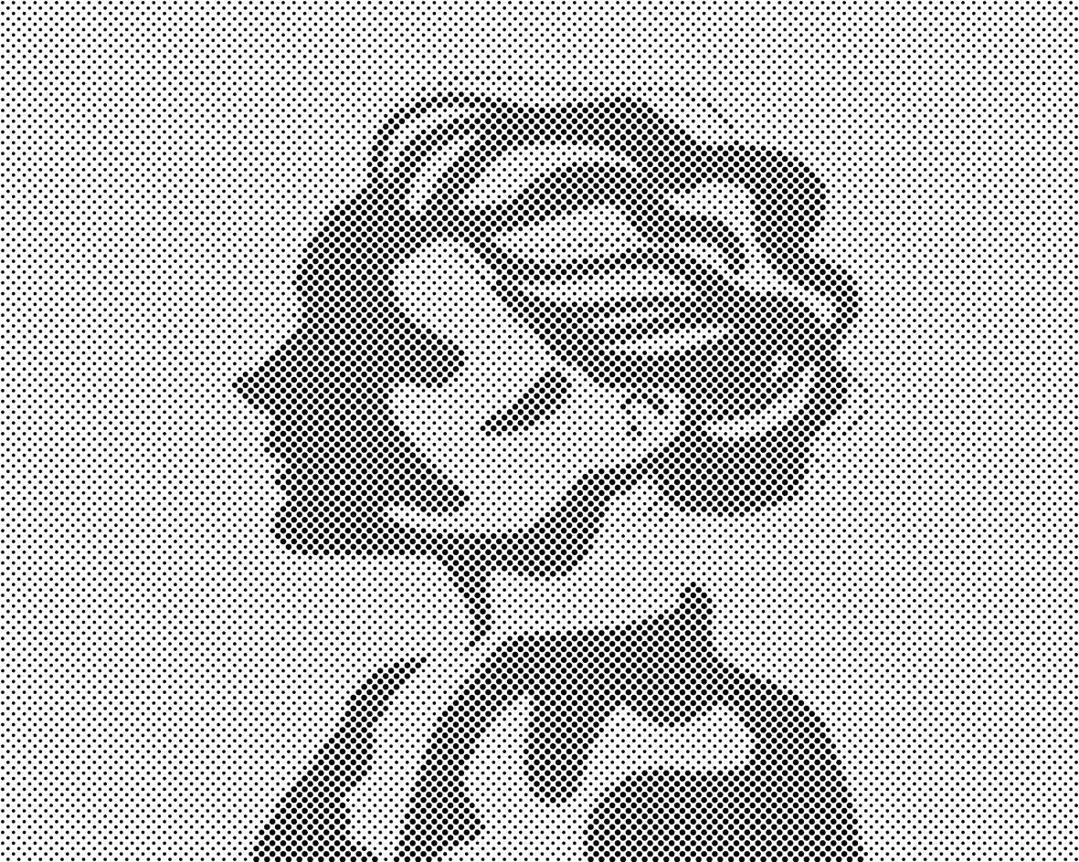 Silhouette einer Frau - Dottingo