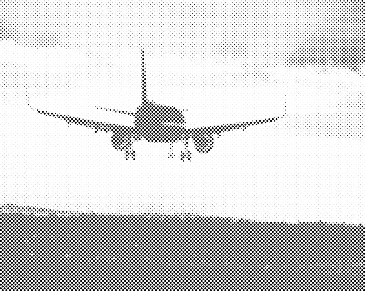 Flug bei Sonnenuntergang - Dottingo